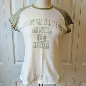 Cleveland Rock and Roll Hall of Fame Green T-Shirt